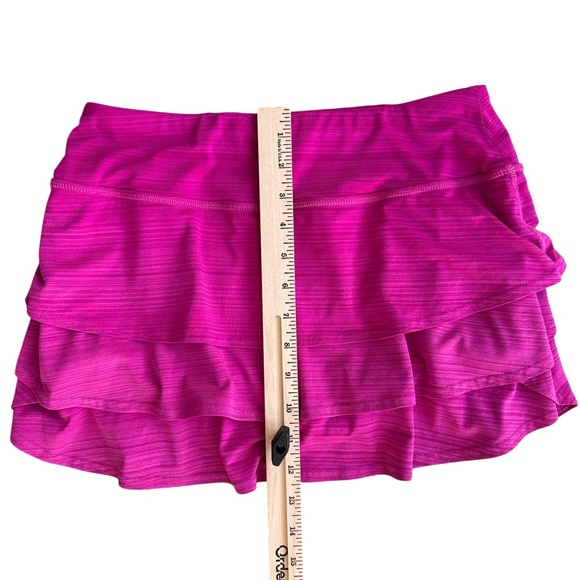 Athleta Fuchsia Layered Golf Skort Skirt - Picture 7 of 7